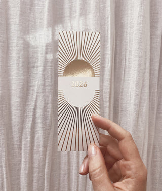 STAY GOLD WILD SOUL - KALENDER - ZEITLOSER PLANER - 5 STÜCK - MIT 2026 LESEZEICHEN