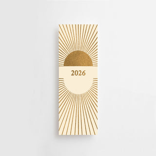 STAY GOLD WILD SOUL - KALENDER - ZEITLOSER PLANER - 5 STÜCK - MIT 2026 LESEZEICHEN