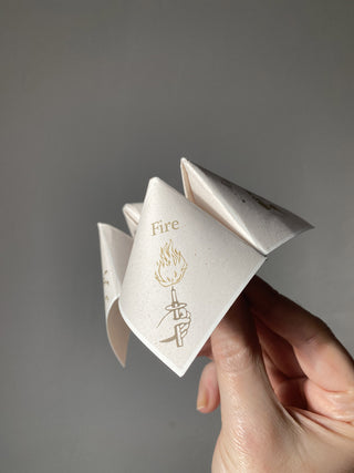 FORTUNE PLATE 🔮 "SNIP-SNAP" CRAFT SHEETS - 10 PIECES